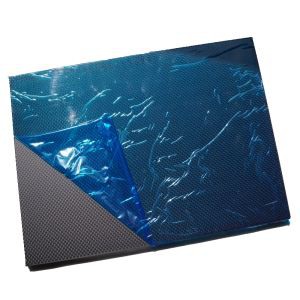 300mm * 200mm * 10mm 3k Kohlefaserfolie