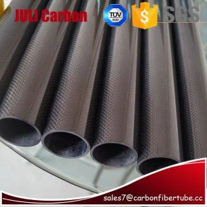 Normkonformen Widerstand 3k Carbon Faser Rohr mit Epoxidharz