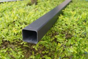 Gute Qualität 1,8 Meter Kohlefaser Vierkantrohr