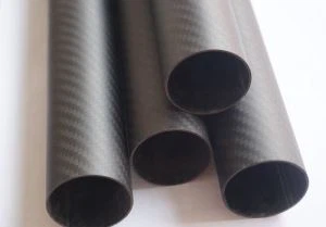 Heißer Verkauf 3 k weben Kohlefaser-Rohr