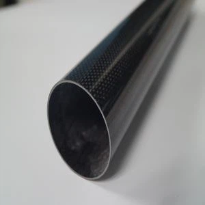 Roll-Wickelverfahren maßgeschneiderte glänzend 3k Carbon Fiber Tube