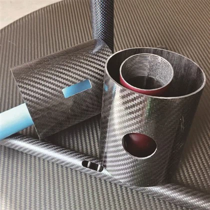 Kohlefaser-Verarbeitungsrohr